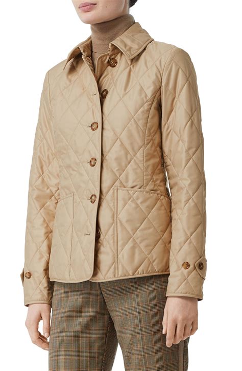 burberry brit quilted jacket new chino|burberry fernleigh thermoregulated jacket.